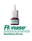 Flonase, pr
vap nasal

Avamys, pr
vap nasal doux enf  longue action sinusite, rhinite allergique
