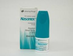 Nasonex, pr
vap nasal dès 2 ans