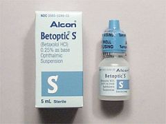 Betoptic S, pr
diminue production  - irritant  *