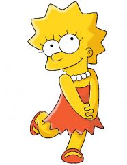 Lisa is Bart's
