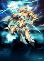 Zeus has the power over what?