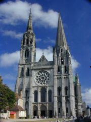 #60


Chartres Cathedral


Chartes, France


Gothic Europe


Original: c. 1145 - 1155 C.E.


Reconstructed: c. 1194 - 1220 C.E.


___________________


Content: This is a Catholic cathedral in France, consisting of two unmatched towers, jamb statu...