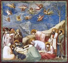 #63


Lamentation 


in Arena Chapel


_____________________


Content: This is a sectional fresco made in the Arena Chapel painted by Giotto. Similar to the pieta, the lamentation is a representation of the moment when Christ is taken down from ...