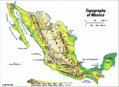 Is the central Mexican plateau and it takes up northern and central Mexico