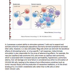 Dimishes the beneficial effects of stimulating tumor or virus-specific T cell responses 
 
Indiscriminate stimulation