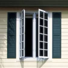Window that have hinges on the sides and are opened with cranks. Dutch Colonial, Craftsman, Tudor, Mission, Ranch, and other modern style houses have ________ windows.