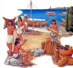 The Minoans were the first Europeans to have literate civilization.