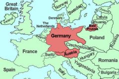 What is the term for Austria’s annexation to the Third Reich?