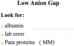 "Hypoalbuminemia.

How much does the anion gap go down with each 10 g/L of serum albumin?"