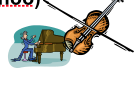 a) I play piano and violin
b) I play the guitar
c) I play the viola