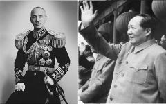 In 1949 Chinese war between Communists and nationalists. Who led the communist side?