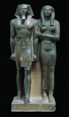 Menkaure and a Queen- sensual?