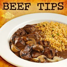 *8 oz of tender sirloin cooked to the guests liking. Topped with onions, mushrooms, and brown gravy.
*Choice of Mashed Potatoes or Rice, and ONE additional side.
Garnish:
*Sour Cream
*Served in Large Warm Bowl