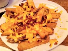 *Fries Seasoned to Perfection
Loaded:
Cheese/Bacon