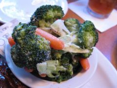 *Steamed Carrots and Broccoli with lemon pepper butter.
*Garnish:
Guests may Request veggies without butter.