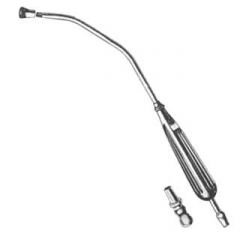 Yankauer
Category: Suctioning
Usage: suctioning fluid or blood; may be used to suction smoke
length

