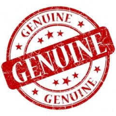 Definition: genuine or real


Synonyms: authentic, true
Antonyms: illegitimate, false