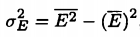 where E^2-bar is given by taking another derivative with respect to beta (given by Johnson)