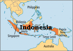 What country Indonesia became independent?