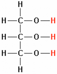 3 carbon
3 oxygen
8 hydrogen