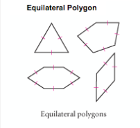Polygon that has all congruent sides.