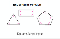 Polygon that has all congruent angles.