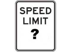 You are driving home from work on an interstate. When may you drive faster than the maximum speed limit?
