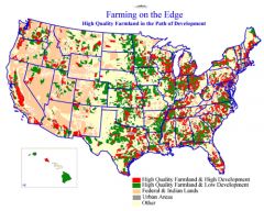 agricultural density map