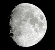 4th phase of the moon.  More than half of the moon is illuminated from the right side.