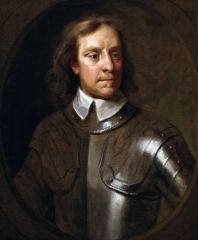 What name received the 17th-century English Republic, after the confrontation between Charles I and Parliament that Oliver Cromwell won?