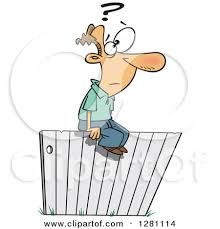 on the fence about