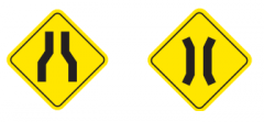 What is the difference between these two signs?