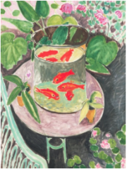 Goldfish. Henri Matisse. 1912 C.E. Oil on canvas.