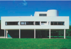 Villa Savoye. Poissy-sur-Seine, France. Le Corbusier (architect). 1929 C.E. Steel and reinforced concrete.