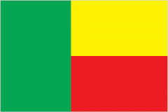 Republic of Benin
Capital: Porto-Novo
Border Countries: 4 - Burkina Faso, Niger, Nigeria, Togo
Area: 102nd, 112,622 sq km (~<Pennsylvania)
Population: 86th, 10,741,458
Ethnic Groups: 

Fon and related 38.4%, Adja and related 15.1%, Yoruba an...