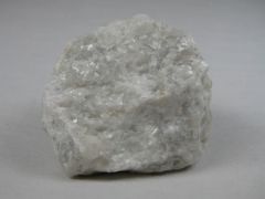 low hardness and solubility, sually a light-colored rock. When it is formed from a limestone with very few impurities it will be white in color. If this rock contains impurities such as clay minerals, iron oxides or bituminous material can be blui...