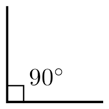

A right angle is equal to 90 degrees.