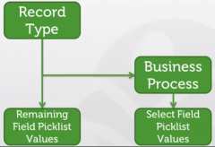 Record Types allow the administrator to configure different:


1. Page Layouts


2. Business Processes


3. Picklist values


based on a user's profile