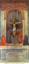Masaccio, Trinity with the Virgin