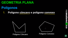 Qual a diferença de um polígono côncavo e polígono convexo?