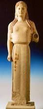 Formal Analysis 


28. Peplos Kore from the Acropolis


Archaic Greek 


530 B.C.E.


 


Content


-Kore


-from the acropolis (high city)


-thought to be wearing peplos (toga)


-further research shows more layers of garment...