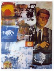 Robert Rauschenberg- Odalisk
-A combine
-Found objects & Imgs
-Alludes to tv, magazines
-Advertisements closer to people