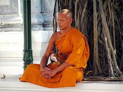 A Buddhist monk [n -s]