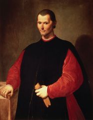 An Italian philosopher who encouraged rulers to do anything necessary to maintain and increase power


Noun


Niccolo Machivelli wrote "The Prince"