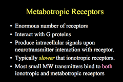 Most metabotropic receptors use G-proteins to cause their signaling, leading them to be considered to have indirect gating, as any ion channels that are opened are done thru G-protein signaling.
Often, these G-proteins also activate 2nd Messenger Systems