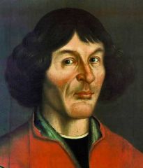 Claimed that the Earth and the other planets revolved around the Sun; went against Catholic Church teachings


Noun


Nicholas Copernicus was threatened by the church because of his ideas.