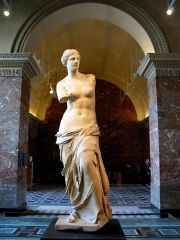 -Mirón: Discóbolo 455 a. C. 
-Venus de Milo 130 a. C.
-Partenón de Atenas: 432 a. C.
-Coliseo 80 d. C.
