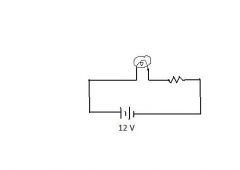 In this circuit, will the bulb and resistor each get 12 volts?