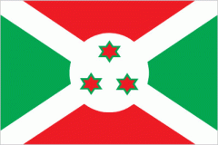 Republic of Burundi
Capital: Bujumbura
Border Countries: 3 - Democratic Republic of the Congo, Rwanda, Tanzania
Area: 147th, 27,830 sq km (~< Maryland)
Population: 81st, 11,099,298
Ethnic Groups: 

Hutu (Bantu) 85%, Tutsi (Hamitic) 14%, Twa (Py...