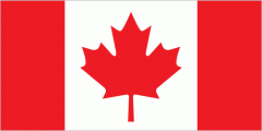 Canada
Capital: Ottawa
Border Countries: 1 - US
Area: 2nd, 9,984,670 sq km
Population: 39th, 35,362,905
Ethnic Groups: 

Canadian 32.2%, English 19.8%, French 15.5%, Scottish 14.4%, Irish 13.8%, German 9.8%, Italian 4.5%, Chinese 4.5%, North Am...